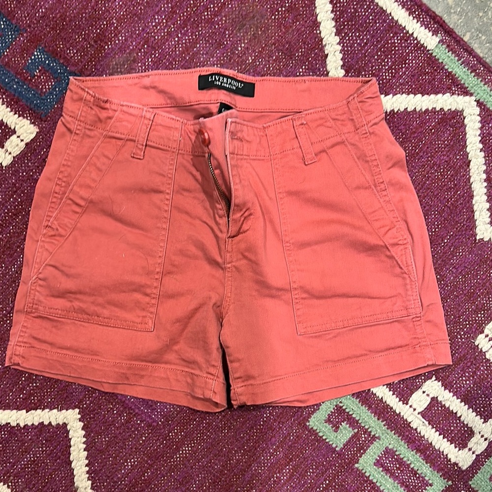 Liverpool Women's Pink Shorts